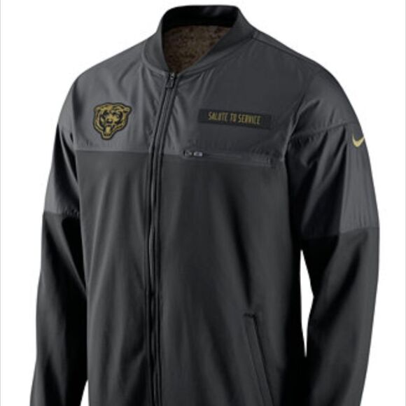 Nike Chicago Bears Salute to Service Light Jacket - Picture 1 of 3